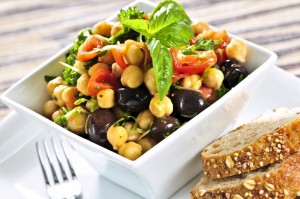 mat vegetarisk sallad